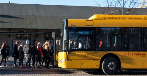 Busskö i Lund