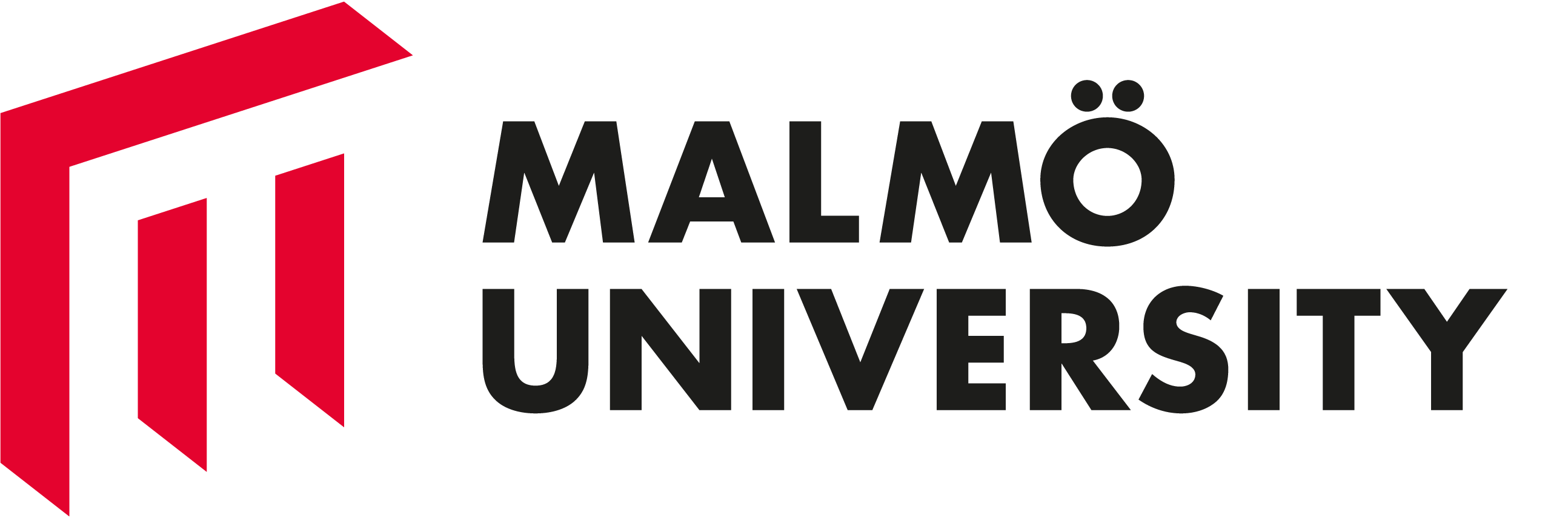 Malmö University logotype.